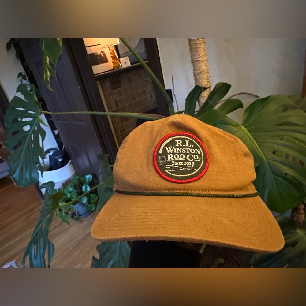 R.L. Winston Rod Co. Brown Hat Coal Headwear